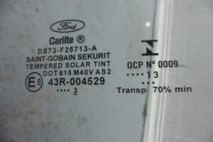 Изображение товара 96691 - 00096691 steklo dveri zadnej levoj Chevrolet Aveo 2