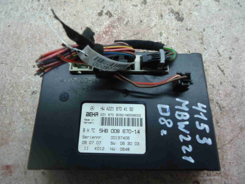 Изображение товара 97149 - 00097149 blok upravleniya klimat kontrolem Ford Scorpio