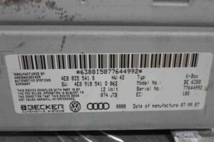 Изображение товара 97740 - 00097740 blok upravleniya priema signala magnitoly 1