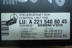 Изображение товара 97810 - 00097810 blok kontrolya davleniya v shinakh Ford Scorpio 2