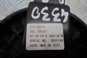 Изображение товара 98297 - 00098297 ventilyator otopitelya (motorchik pechki) Citroen C5