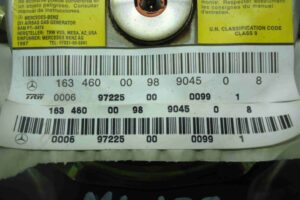 Изображение товара 98804 - 00098804 podushka bezopasnosti voditelya Ford Fiesta 3