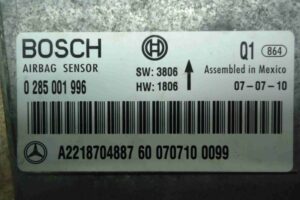 Изображение товара 98848 - 00098848 blok upravleniya podushek bezopasnosti Ford Scorpio 1