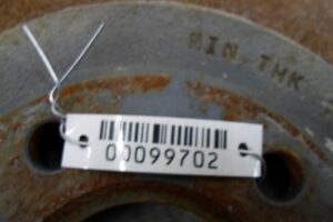 Изображение товара 99702 - 00099702 disk tormoznoj zadnij Skoda Yeti 1