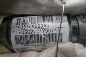 Изображение товара 101240 - 00101240 podushka bezopasnosti potolochnaya pravaya Hyundai H1 3