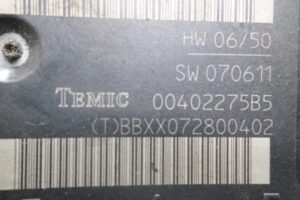 Изображение товара 105213 - 00105213 blok upravleniya perednej pravoj dveri 1