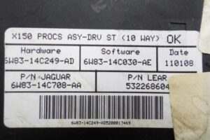 Изображение товара 105754 - 00105754 blok upravleniya sidenem Chevrolet Cobalt 2