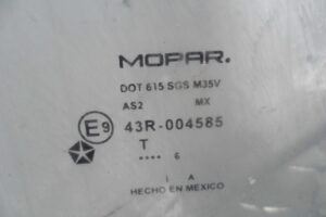 Изображение товара 108451 - 00108451 steklo dveri zadnej levoj 2