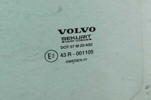 Изображение товара 108818 - 00108818 steklo dveri zadnej pravoj Volvo V40 2