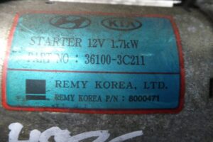 Изображение товара 110750 - 00110750 starter 3