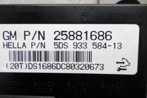 Изображение товара 111287 - 00111287 blok upravleniya podogrevom sidenij Pontiac Vibe 3