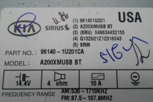 Изображение товара 112382 - 00112382 magnitola Audi TT 1