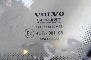 Изображение товара 112880 - 00112880 steklo kuzovnoe pravoe Volvo 850 2