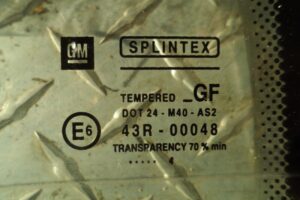 Изображение товара 112985 - 00112985 steklo dveri zadnej levoj Mazda Millenia 2