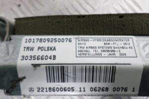 Изображение товара 113360 - 00113360 podushka bezopasnosti sidenya Ford Scorpio 3