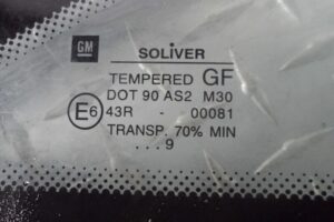 Изображение товара 113747 - 00113747 steklo kuzovnoe pravoe Mazda 5 2