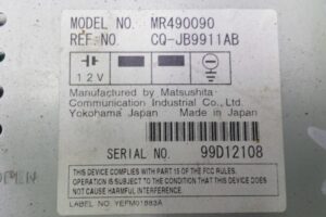 Изображение товара 115401 - 00115401 magnitola Isuzu Rodeo 3