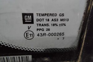 Изображение товара 116726 - 00116726 steklo dveri zadnej pravoj 1