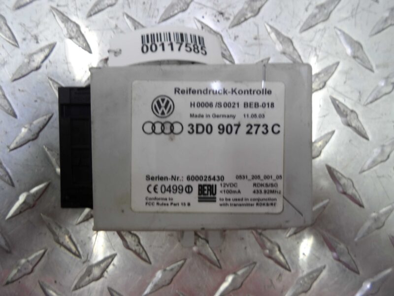 Изображение товара 117585 - 00117585 blok kontrolya davleniya v shinakh Toyota Carina E