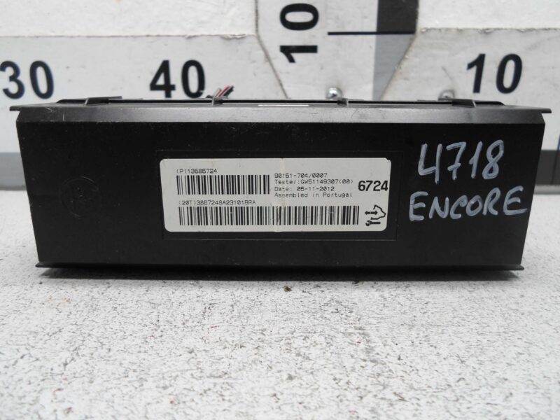 Изображение товара 118038 - 00118038 blok upravleniya klimat kontrolem