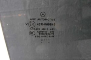 Изображение товара 118157 - 00118157 steklo dveri zadnej pravoj Ford Mondeo 2