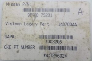 Изображение товара 120073 - 00120073 blok upravleniya SAAB 9 3 1