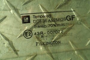 Изображение товара 123247 - 00123247 steklo dveri zadnej levoj Mazda 3 2