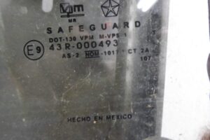 Изображение товара 123307 - 00123307 steklo kuzovnoe pravoe 2