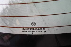 Изображение товара 123550 - 00123550 steklo zadnee Hyundai Solaris 2