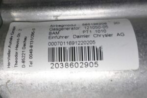 Изображение товара 123559 - 00123559 podushka bezopasnosti passazhira Honda Pilot 3