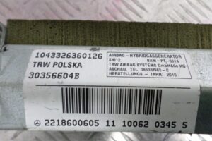 Изображение товара 124803 - 00124803 podushka bezopasnosti sidenya Ford Scorpio 3