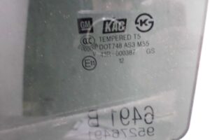 Изображение товара 124993 - 00124993 steklo dveri zadnej levoj 2