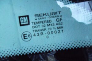 Изображение товара 125172 - 00125172 steklo kuzovnoe levoe Mazda 5 3