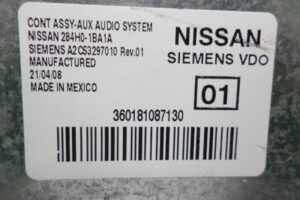 Изображение товара 125983 - 00125983 blok upravleniya audiosistemoj Toyota Hiace 2