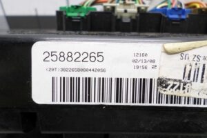 Изображение товара 127709 - 00127709 pereklyuchatel otopitelya Pontiac Vibe 2