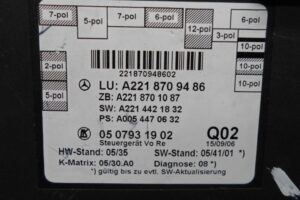 Изображение товара 134961 - 00134961 blok upravleniya perednej pravoj dveri Ford Scorpio 1