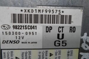 Изображение товара 137636 - 00137636 blok upravleniya podushek bezopasnosti Peugeot 107 1