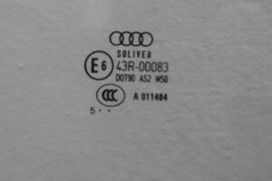 Изображение товара 00142009-6 - 00142009 6 steklo dveri perednej pravoj 1