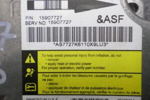 Изображение товара 142647 - 00142647 blok upravleniya podushek bezopasnosti 1