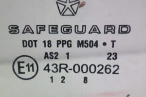 Изображение товара 143928 - 00143928 steklo dveri perednej levoj 2