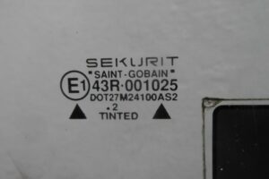 Изображение товара 145081 - 00145081 steklo dveri perednej pravoj 1