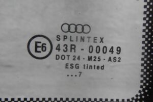 Изображение товара 147502 - 00147502 steklo kuzovnoe pravoe 2