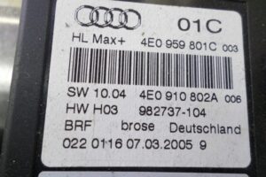 Изображение товара 147739 - 00147739 steklopodemnik zadnij levyj 1