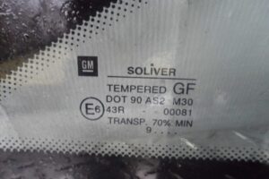 Изображение товара 148311 - 00148311 steklo kuzovnoe pravoe Mazda 5 2