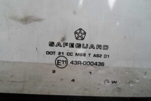 Изображение товара 149215 - 00149215 steklo zadnee Hyundai Solaris 1