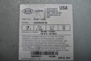 Изображение товара 149481 - 00149481 magnitola Audi TT 2