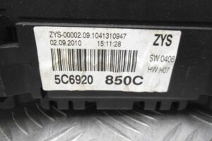 Изображение товара 160032 - 00160032 schitok priborov Volkswagen Sharan 3