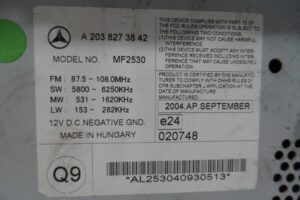 Изображение товара 166987 - 00166987 magnitola Honda Pilot 1