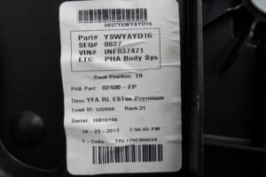 Изображение товара 168695 - 00168695 steklopodemnik zadnij levyj 1