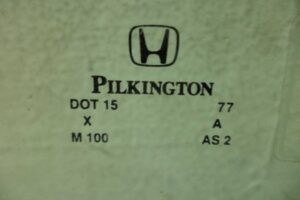 Изображение товара 177562 - 00177562 steklo dveri perednej pravoj 1